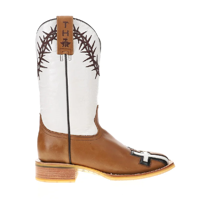 Between Two Thieves Graphic Pull On Cowboy Boots