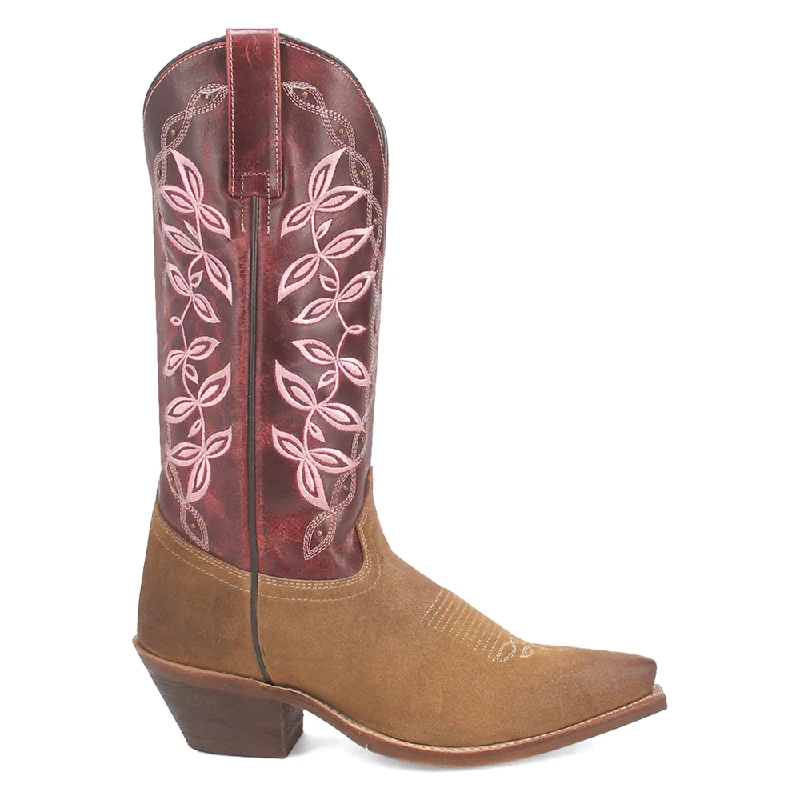 Kama Embroidered Snip Toe Cowboy Boots