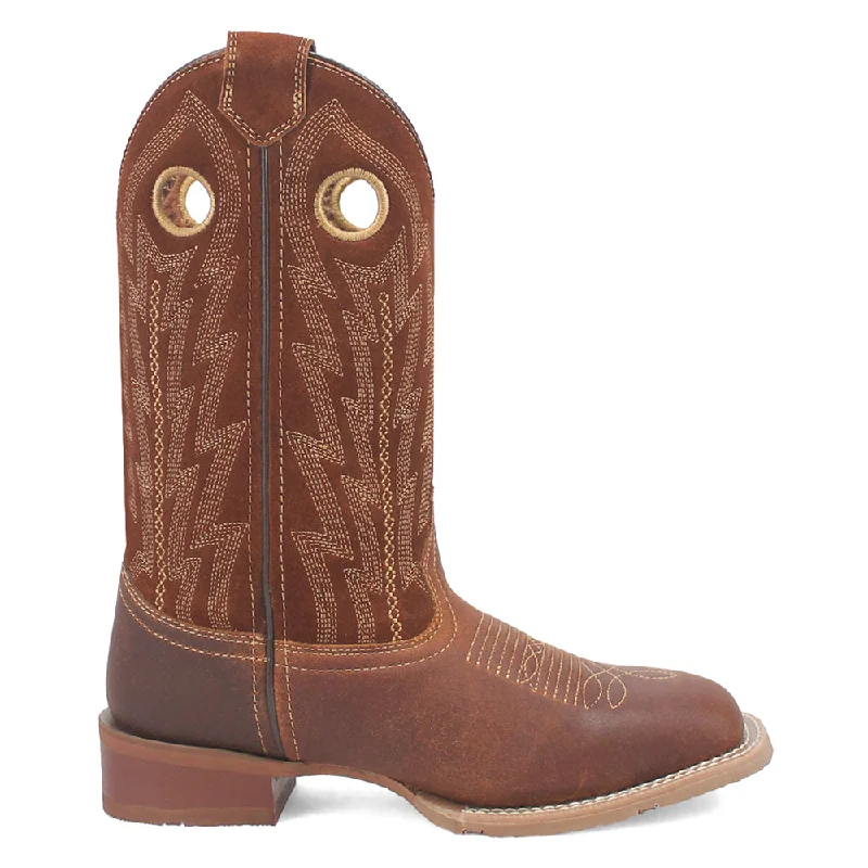 Bonnie Embroidered Square Toe Cowboy Boots