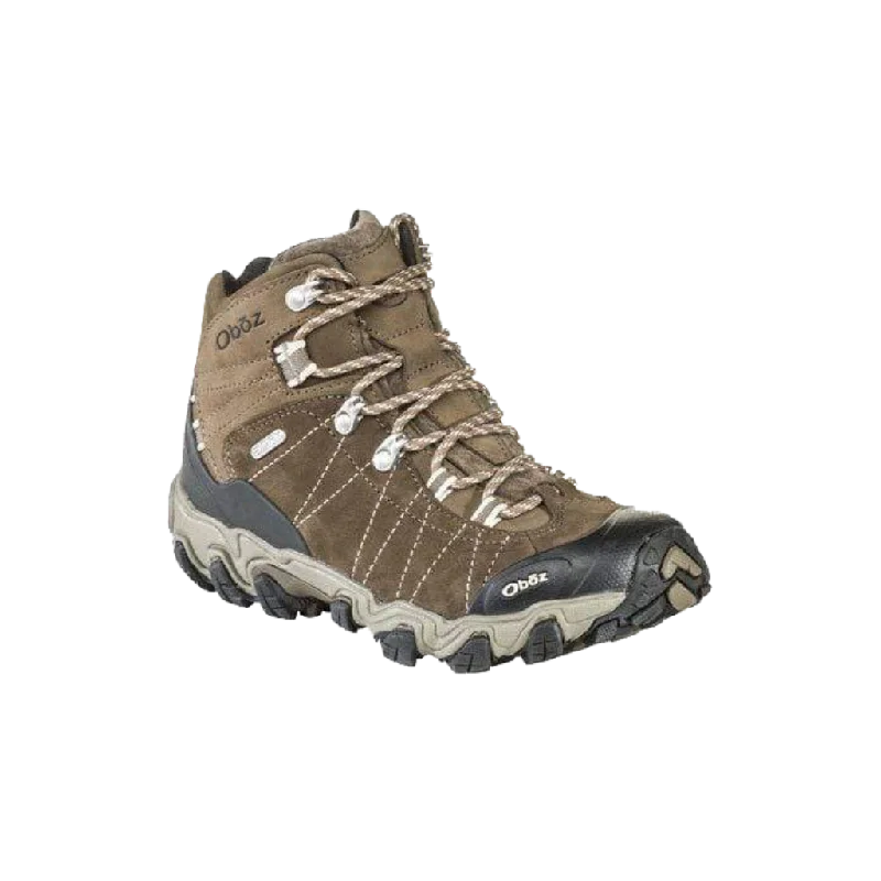 Women's Oboz Bridger Mid Waterproof Color: Walnut