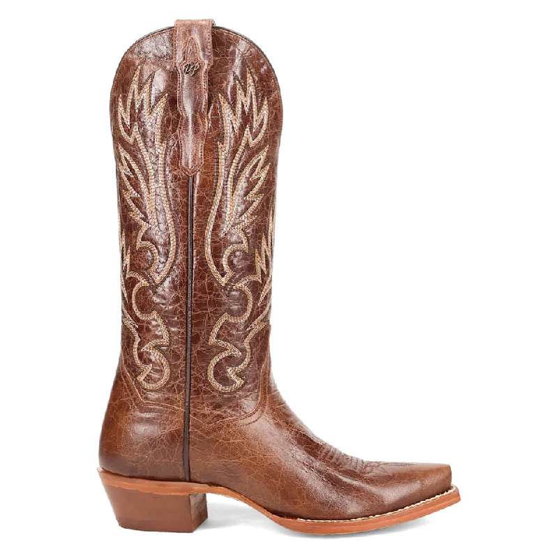 Katy Embroidered Snip Toe Pull On Cowboy Boots