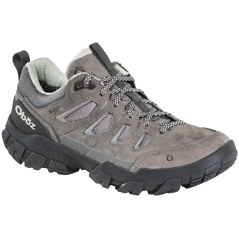 Women's Oboz Sawtooth X Low Waterproof Color: Hazy Gray