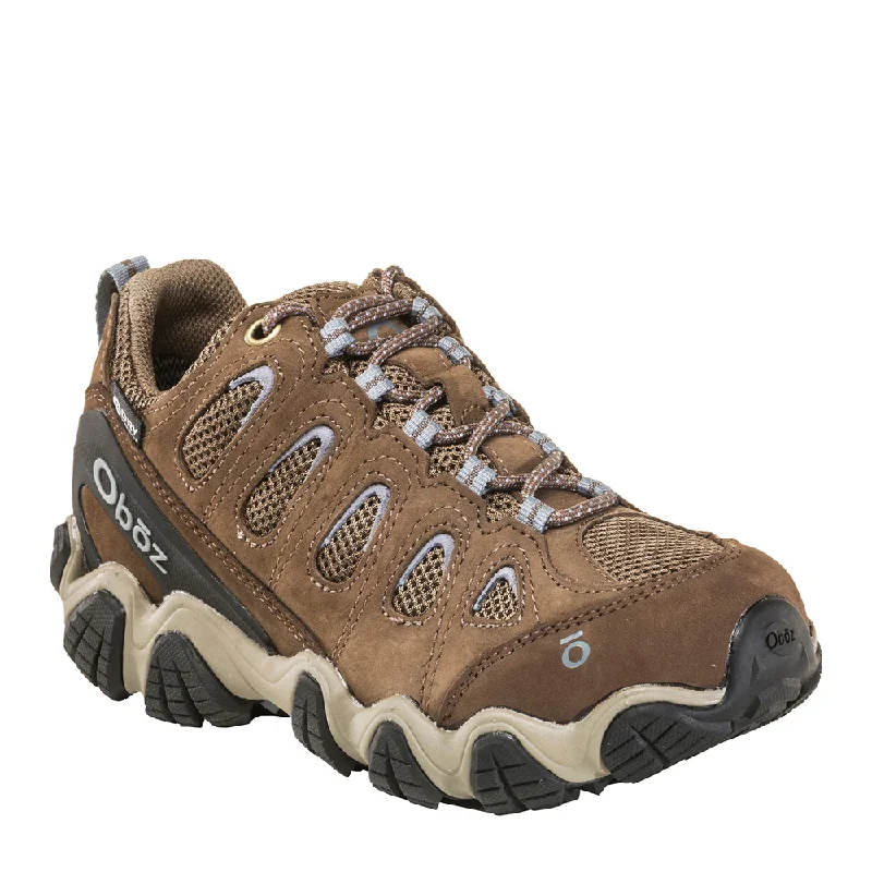 Women's Oboz  Sawtooth II Low Waterproof Color: Brindle