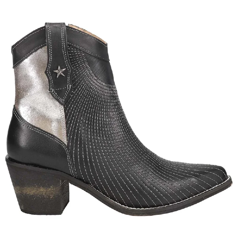 Star Pointed Toe Cowboy Booties