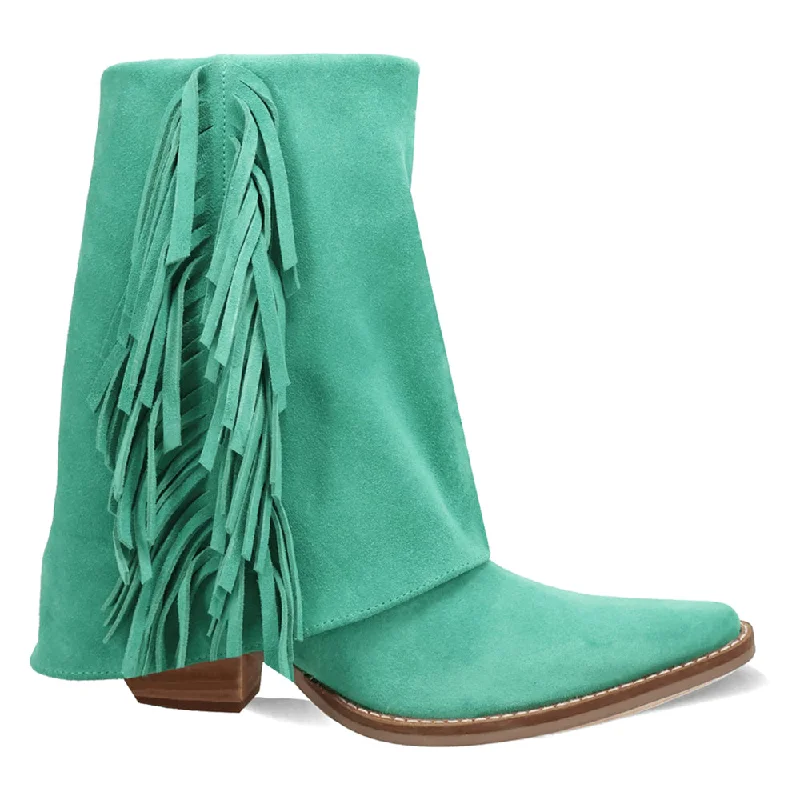 Marlie Fringe Snip Toe Cowboy Boots