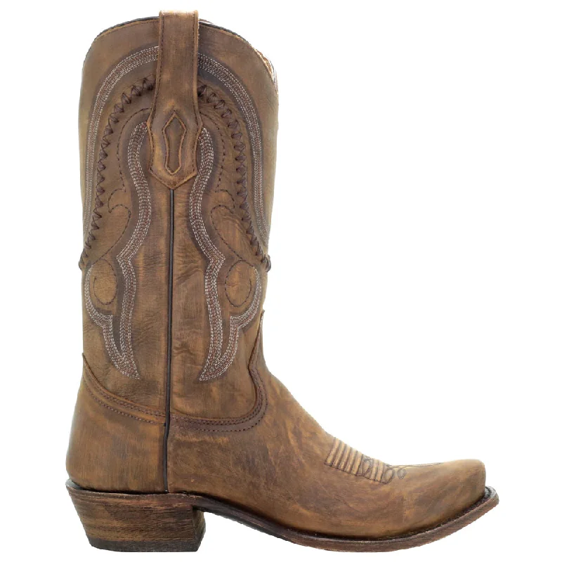 A3479 Embroidery Snip Toe Cowboy Boots