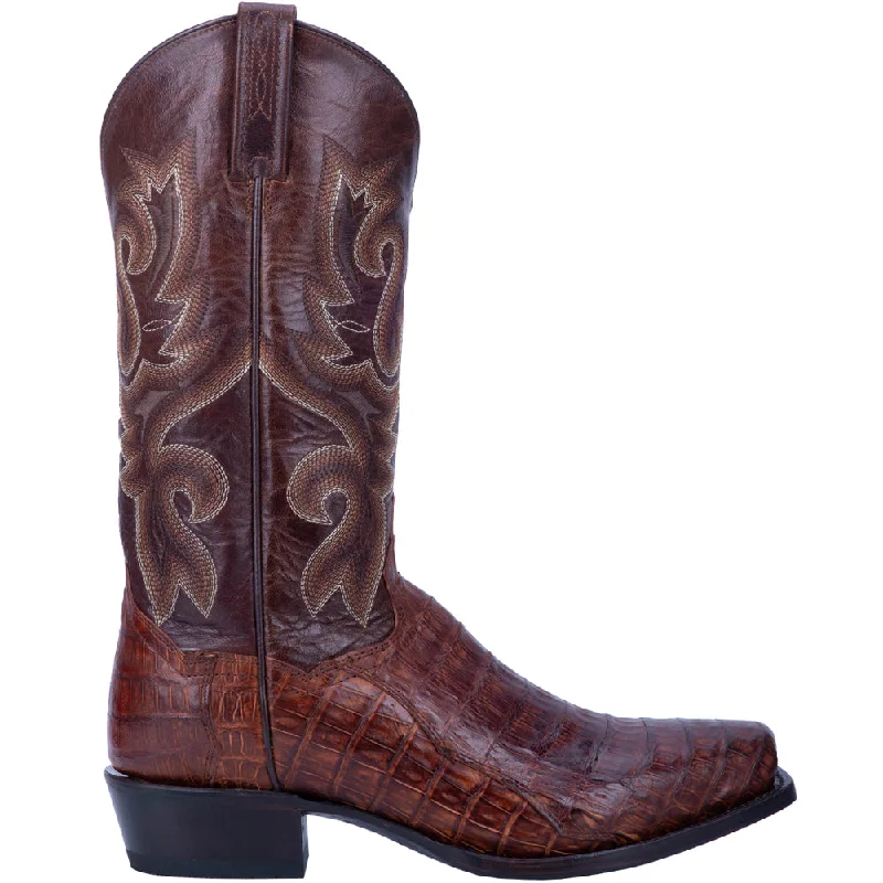 Bayou Embroidered Square Toe Cowboy Boots