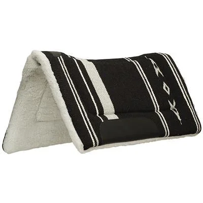 Weaver Black and Grey Fleece Lined Contour Pad