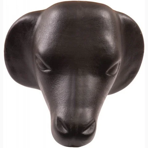 Mustang Black Calf Head