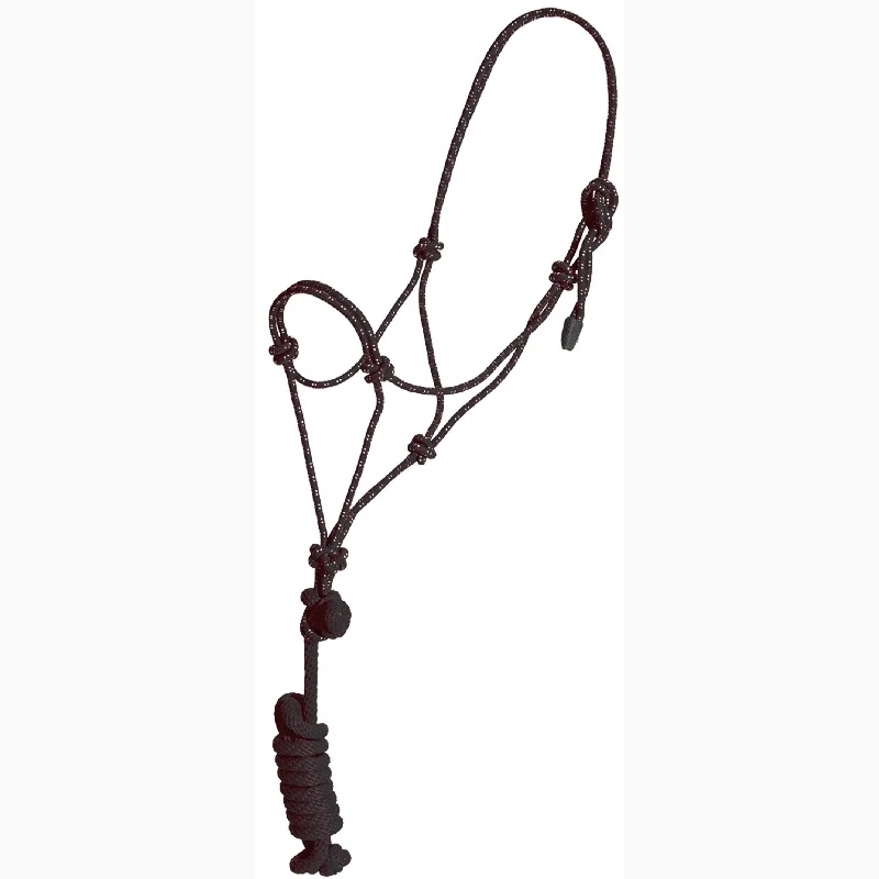 Mustang Black Colt Rope Halter