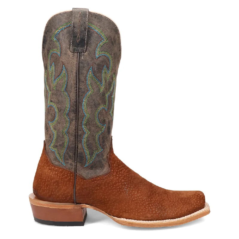 Cappy Carpincho Embroidered Square Toe Cowboy Boots