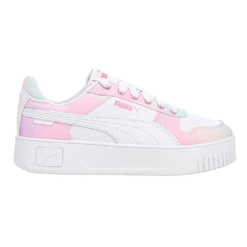 Carina Street Watercolor Lace Up Sneakers