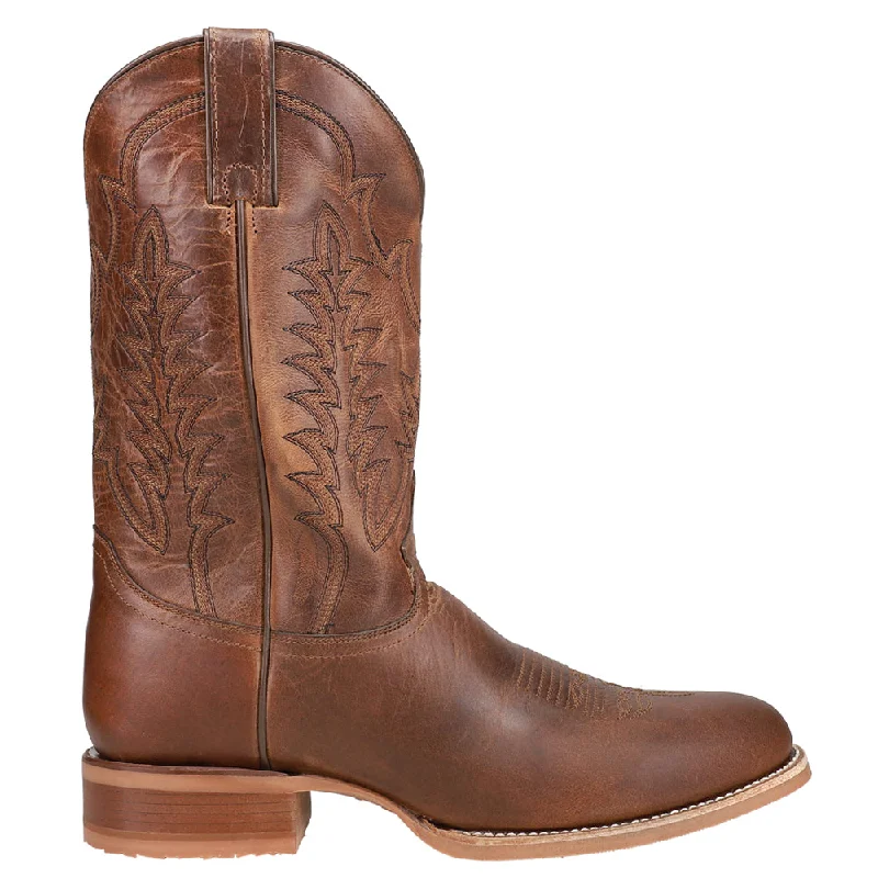 Clanton Round Toe Cowboy Boots