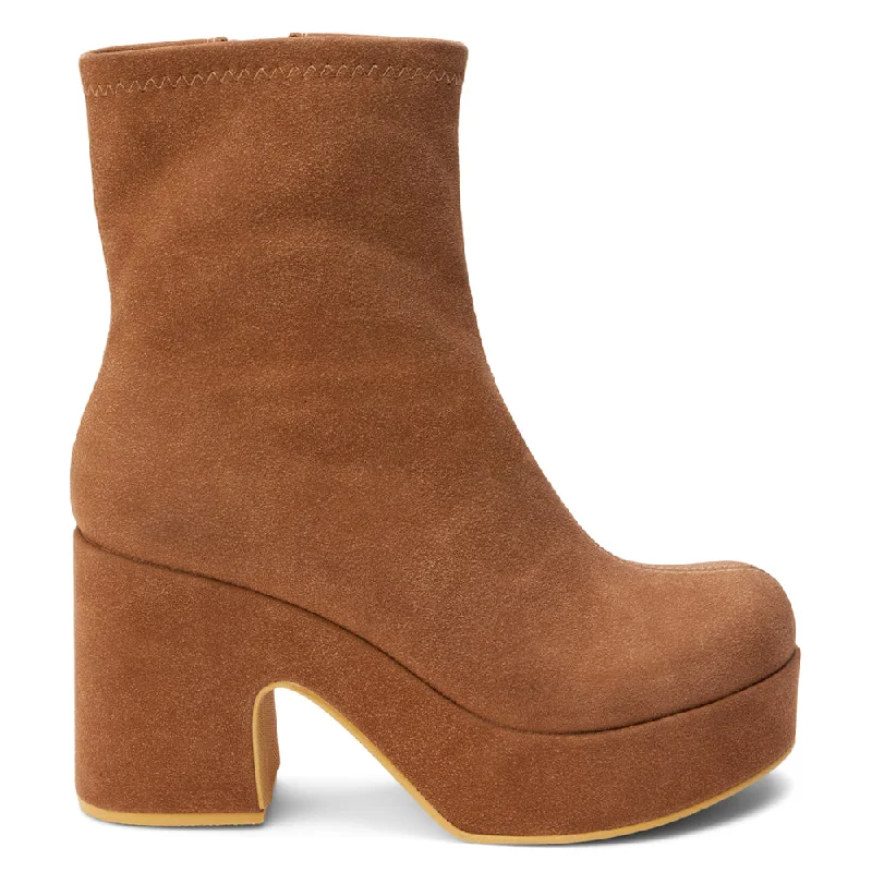 Dalton Zippered Platform Boots