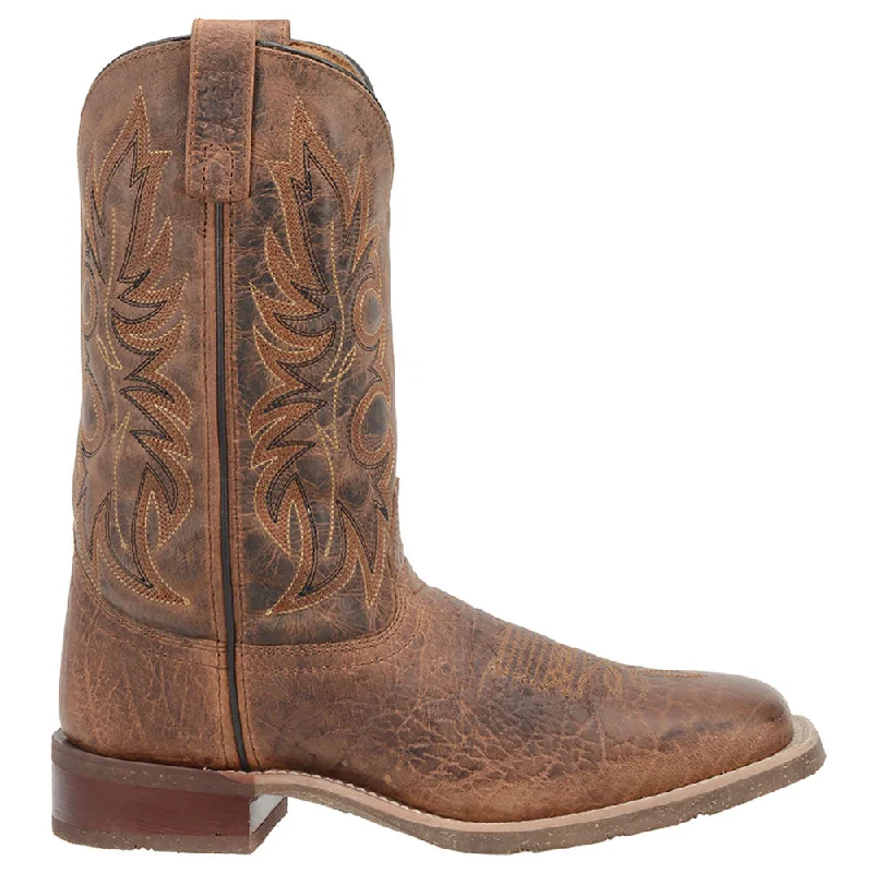 Durant Graphic Square Toe Cowboy Boots