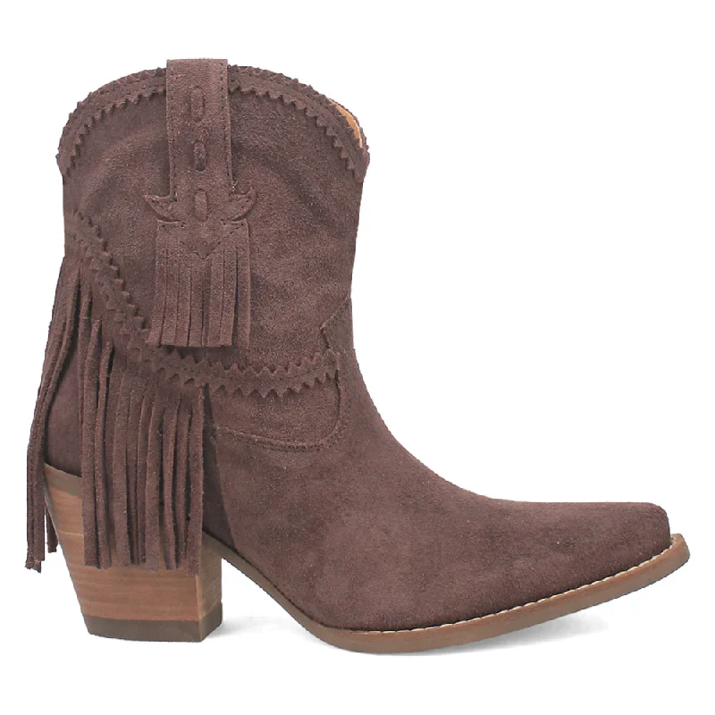 Fandango Fringe Snip Toe Cowboy Booties