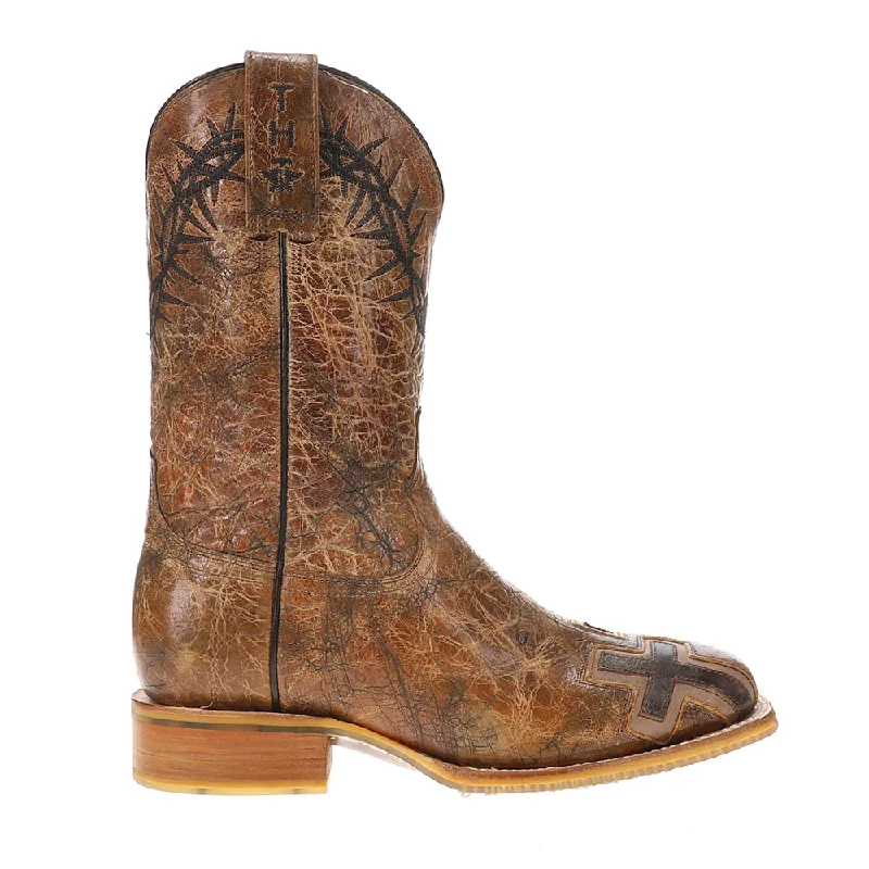 John 3:16 Square Toe Cowboy Boots