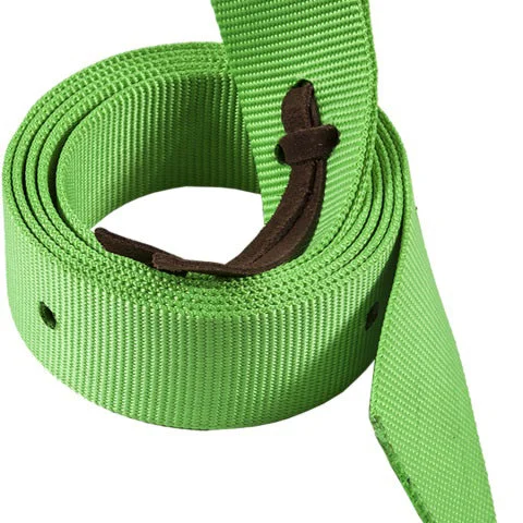 Mustang Nylon Lime Green Cinch Strap