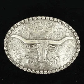 Oval Longhorn Buckle