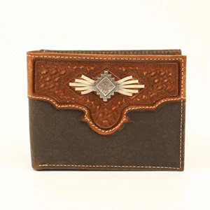 Nocona Men's Oval Aztec Conch Wallet