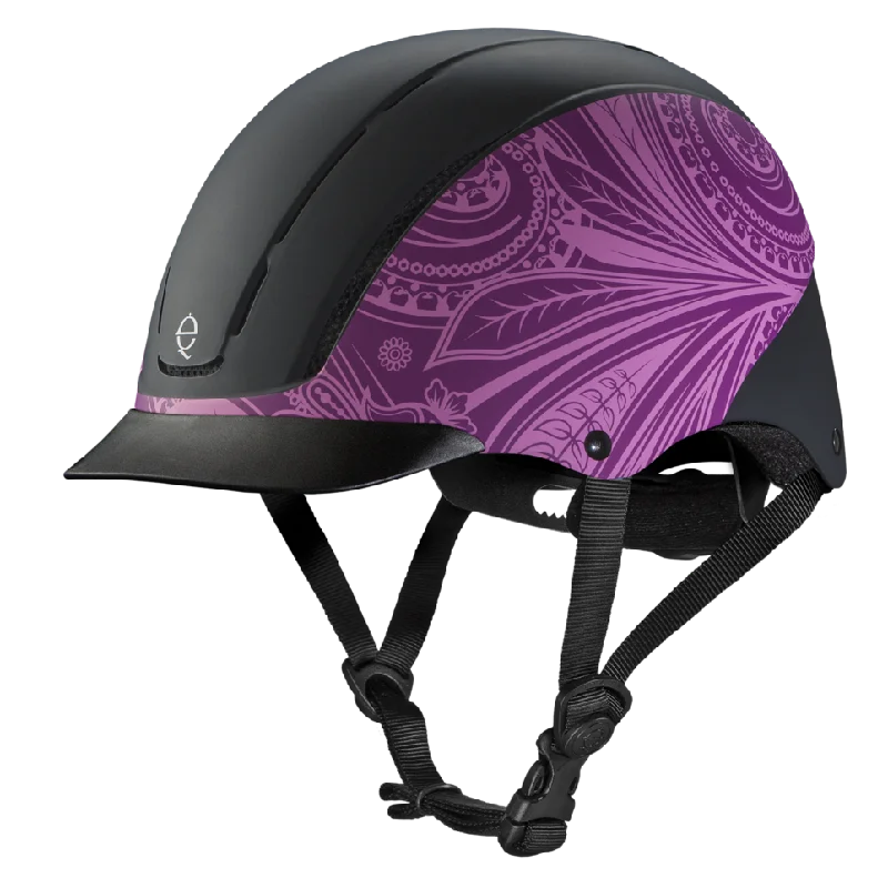 Troxel Spirit Purple Boho Helmet