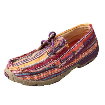 Twisted X Women's Purple Serape Canvas Shoe