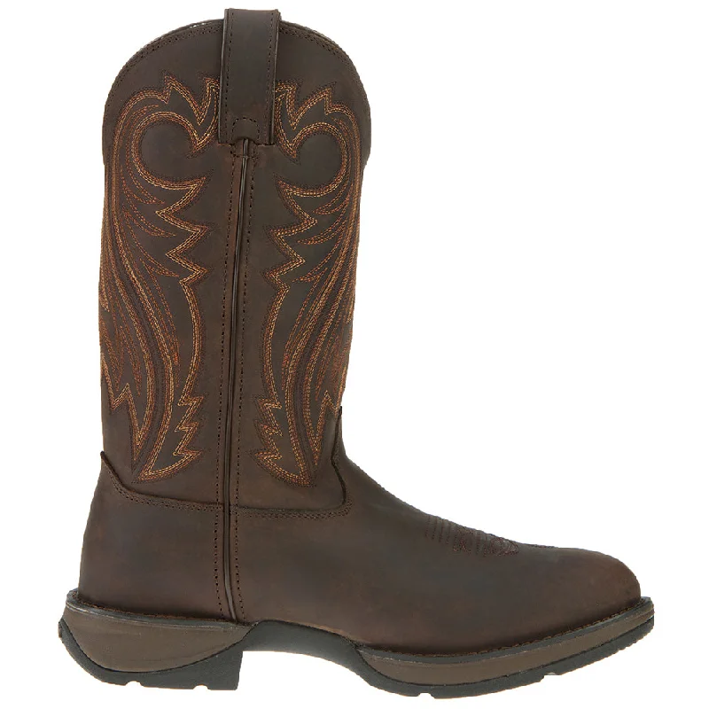 Rebel Round Toe Cowboy Boots