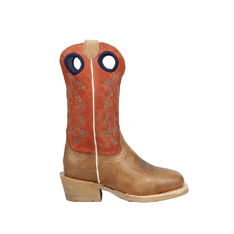 Ride 'em Square Toe Cowboy Boots (Little Kid-Big Kid)