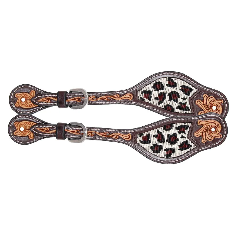 Oxbow Safari Beaded Spur Straps