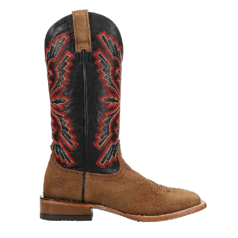 Sting Embroidered Square Toe Cowboy Boots