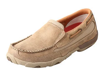 Twisted X Women's Bomber Slip on Driving Moc