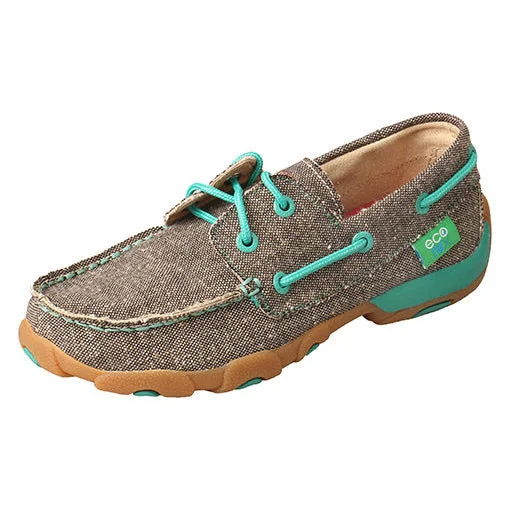 Twisted X Youth Dust & Turquoise ECO Driving Moc