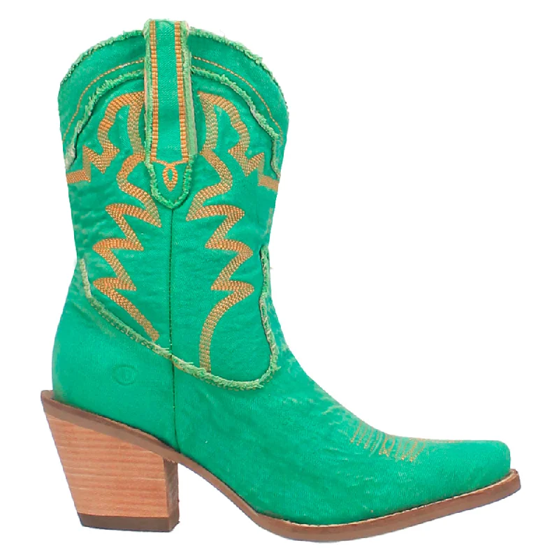 Y'All Need Dolly Embroidered Round Toe Cowboy Boots